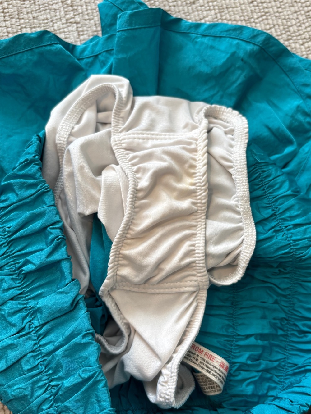 Free People Movement High Rise The Way Home  Athletic Short Teal Size Small - Picture 7 of 7